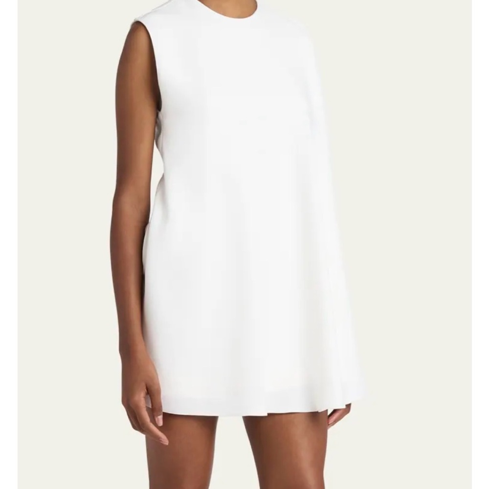 Stella McCartney Ivory Sleeveless Mini Dress